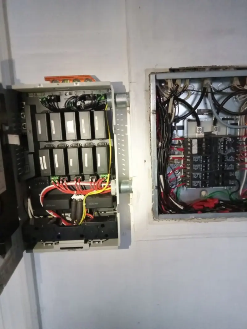 Electrical panel upgrade completed for EV Charger Installation in Malmstrom AFB